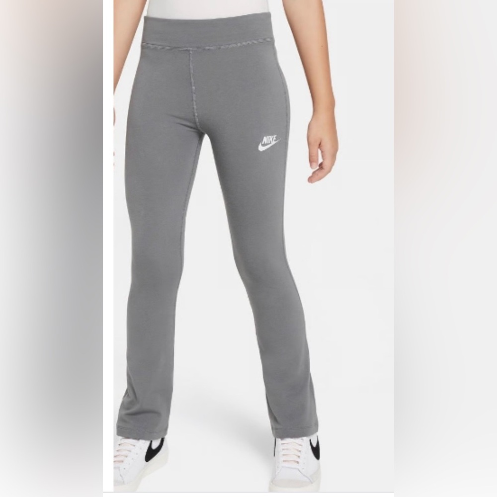 Nike Kids Charcoal Gray Active Leggings